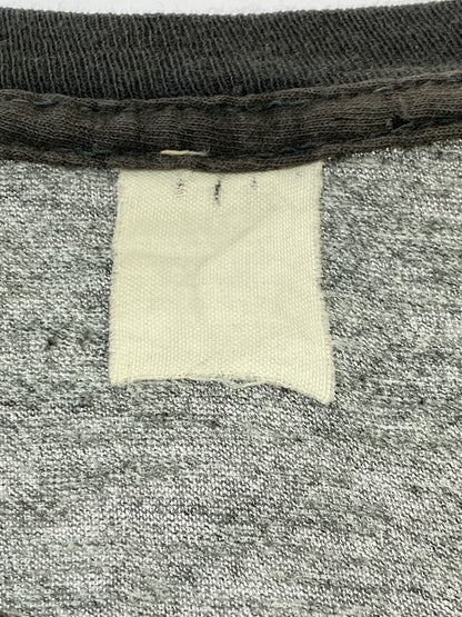 【現状渡し品】【メンズ】 MICKEY MOUSE ミッキーマウス 70S RINGER TEE 半袖Tシャツ ショートスリーブ ヴィンテージ 146-260531-AS-47-min サイズ：下記参照 カラー：グレー 万代Net店