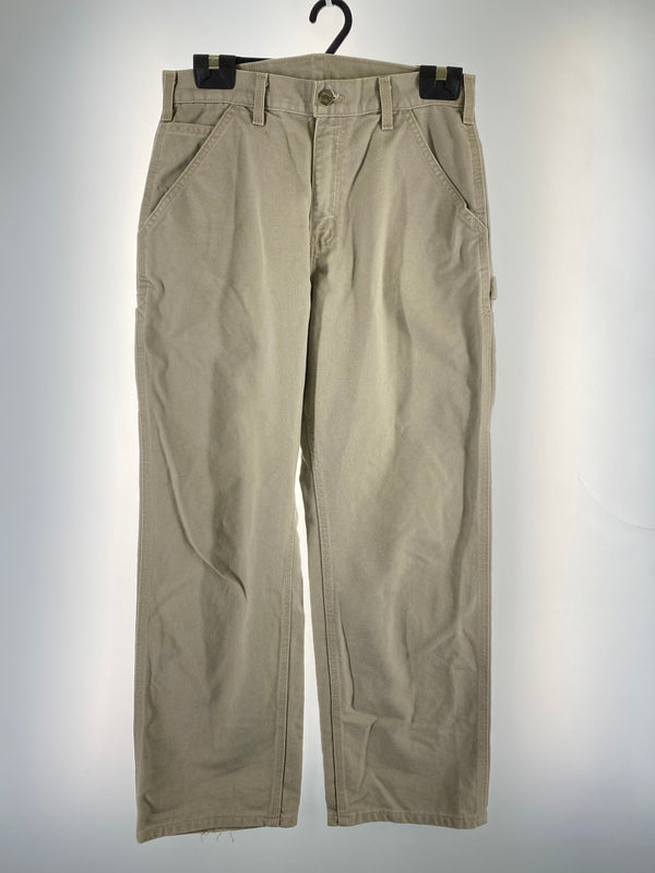 【中古品】【メンズ】 CARHARTT カーハート B11 DES ペインターパンツ ボトムス 157-260531-AS-56-min サイズ：30×30 カラー：ベージュ 万代Net店