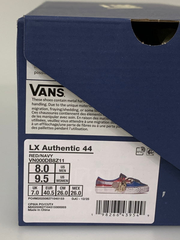 【中古品】【メンズ】 VANS バンズ PREMIUM AUTHENTIC 44 VN000DB8Z11 プレミアム オーセンティック 44 スニーカー メンズ シューズ 靴 162-260603-em-08-min サイズ：26.0cm カラー：RED NAVY 万代Net店