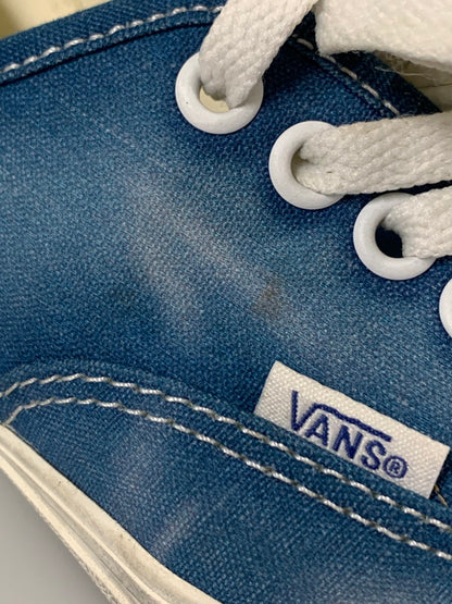 【中古品】【メンズ】 VANS バンズ AUTHENTIC WAVE WASHED BLUE オーセンティック スニーカー メンズ シューズ 靴 163-260603-em-14-min サイズ：26.0cm カラー：ウェーブウォッシュドブルー 万代Net店