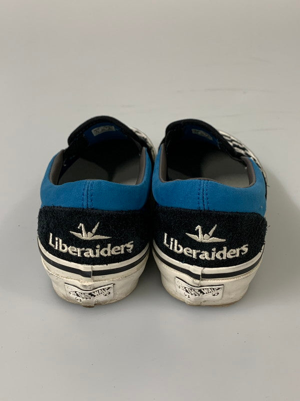 【中古品】【メンズ】 VANS LIBERAIDERS SLIP-ON リベレイダース スリッポン メンズ シューズ 靴 162-260603-em-16-min サイズ：26.0cm カラー：ブルー×マシュマロ 万代Net店