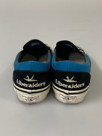 【中古品】【メンズ】 VANS LIBERAIDERS SLIP-ON リベレイダース スリッポン メンズ シューズ 靴 162-260603-em-16-min サイズ：26.0cm カラー：ブルー×マシュマロ 万代Net店