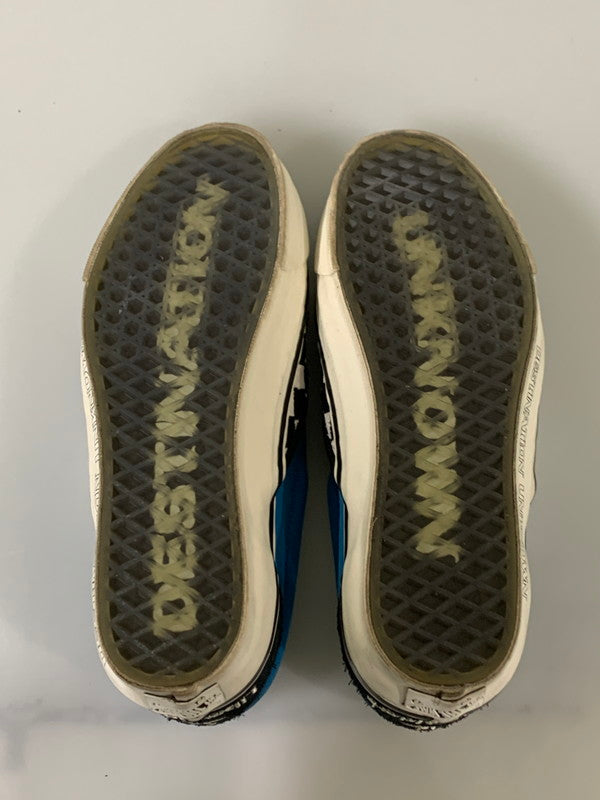 【中古品】【メンズ】 VANS LIBERAIDERS SLIP-ON リベレイダース スリッポン メンズ シューズ 靴 162-260603-em-16-min サイズ：26.0cm カラー：ブルー×マシュマロ 万代Net店