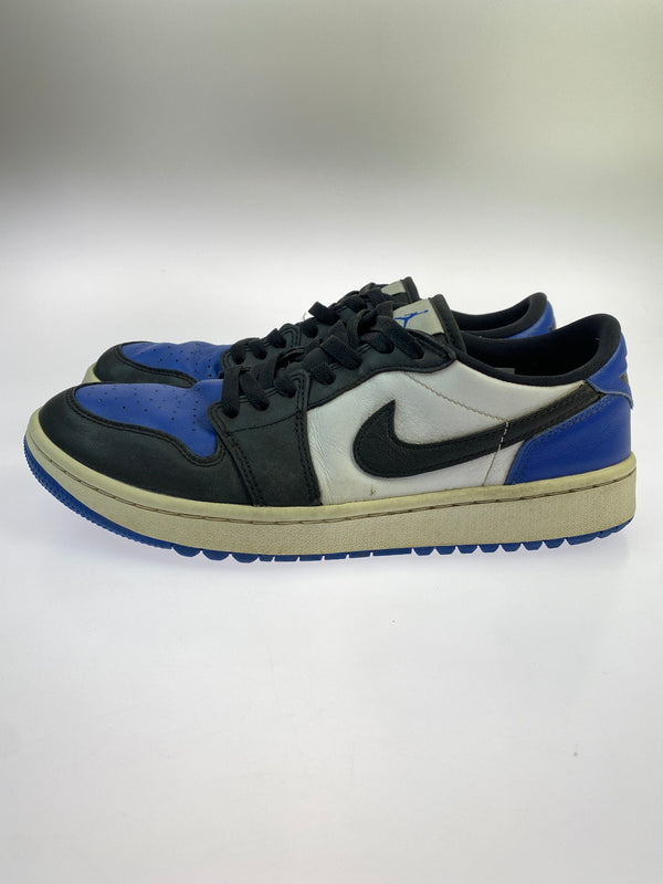 【中古品】【メンズ】 NIKE ナイキ AIR JORDAN 1 LOW GOLF ROYAL TOE DD9315-102 エアジョーダン1 ロー ゴルフ スニーカー メンズ シューズ 靴 160-260603-em-36-min サイズ：27.0cm カラー：ブラック/ブルー/ホワイト 万代Net店