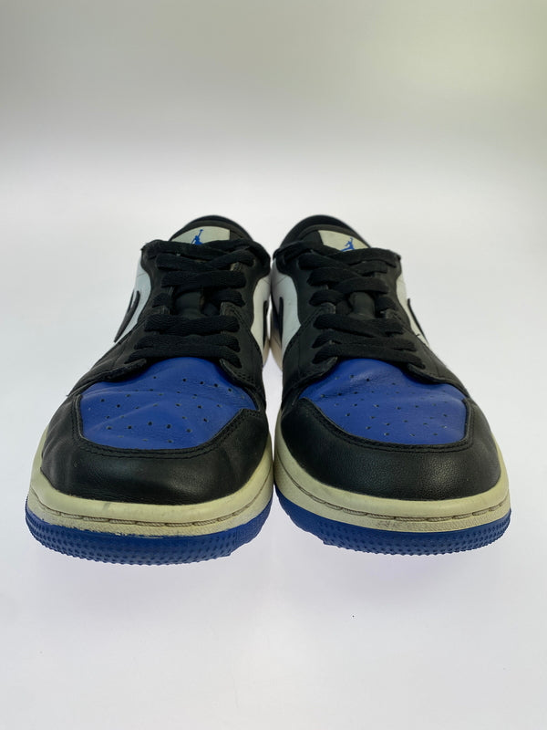 【中古品】【メンズ】 NIKE ナイキ AIR JORDAN 1 LOW GOLF ROYAL TOE DD9315-102 エアジョーダン1 ロー ゴルフ スニーカー メンズ シューズ 靴 160-260603-em-36-min サイズ：27.0cm カラー：ブラック/ブルー/ホワイト 万代Net店
