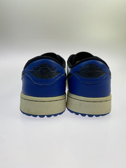 【中古品】【メンズ】 NIKE ナイキ AIR JORDAN 1 LOW GOLF ROYAL TOE DD9315-102 エアジョーダン1 ロー ゴルフ スニーカー メンズ シューズ 靴 160-260603-em-36-min サイズ：27.0cm カラー：ブラック/ブルー/ホワイト 万代Net店