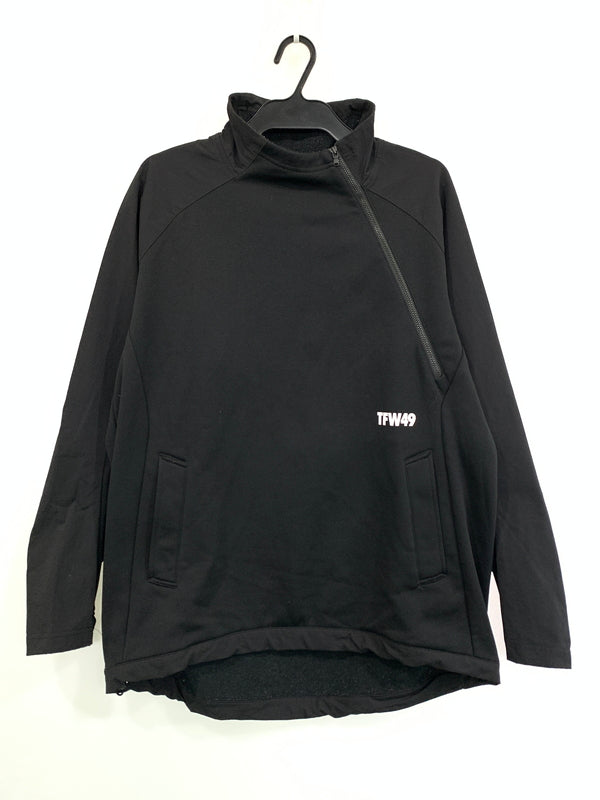 【中古品】【メンズ】 TFW49 ティーエフダブリュー T042220006 HALF ZIP PULLOVER ハーフジッププルオーバー アウター 148-260531-AS-12-min サイズ：XL カラー：ブラック 万代Net店