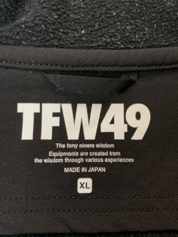 【中古品】【メンズ】 TFW49 ティーエフダブリュー T042220006 HALF ZIP PULLOVER ハーフジッププルオーバー アウター 148-260531-AS-12-min サイズ：XL カラー：ブラック 万代Net店