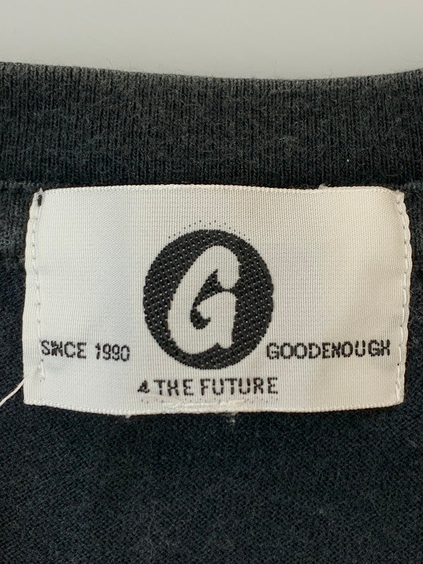 【中古品】【メンズ】 GOODENOUGH グッドイナフ LOGO SS TEE ロゴTシャツ 半袖TEE 142-260610-kt-04-min サイズ：サイズ不明 カラー：ブラック 万代Net店