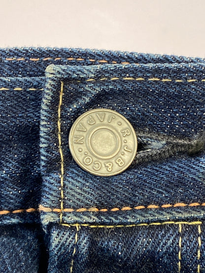 【中古品】【メンズ】 THE FLAT HEAD ザフラットヘッド DENIM PANTS R.J.B D001 デニム パンツ メンズ ボトムス ジーンズ ジーパン 156-260612-em-29-min サイズ：34 カラー：インディゴブルー 万代Net店