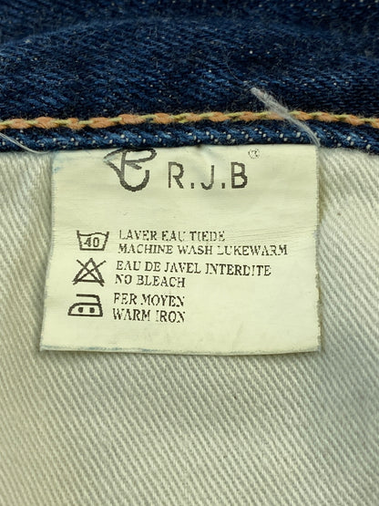 【中古品】【メンズ】 THE FLAT HEAD ザフラットヘッド DENIM PANTS R.J.B D001 デニム パンツ メンズ ボトムス ジーンズ ジーパン 156-260612-em-29-min サイズ：34 カラー：インディゴブルー 万代Net店