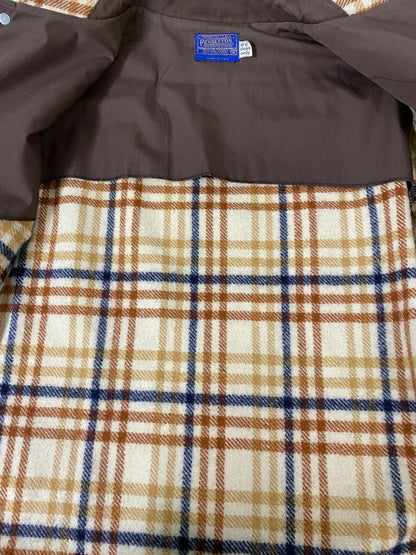 【中古品】【メンズ】 PENDLETON ペンドルトン 70S WOOL JACKET ７０年代 ウール ジャケット メンズ アウター ヴィンテージ 144-260615-em-06-min サイズ：M カラー：ベージュ系 万代Net店
