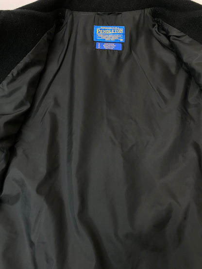 【中古品】【メンズ】 PENDLETON ペンドルトン ORTEGA PATTERN WOOL JACKET オルテガパターン ウールジャケット アウター 144-260602-yn-11-min サイズ：S カラー：ブラック 万代Net店