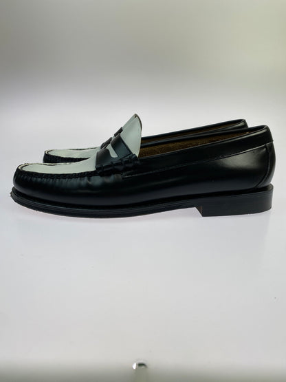 【中古品】【メンズ】 G.H.BASS & CO. ジーエイチバス WEEJUNS LARSON コインローファー 靴 シューズ 164-260531-AS-73-min サイズ：US10 カラー：ブラック/ホワイト 万代Net店