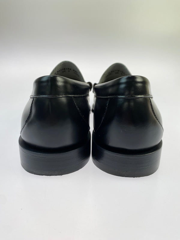 【中古品】【メンズ】 G.H.BASS & CO. ジーエイチバス WEEJUNS LARSON コインローファー 靴 シューズ 164-260531-AS-73-min サイズ：US10 カラー：ブラック/ホワイト 万代Net店