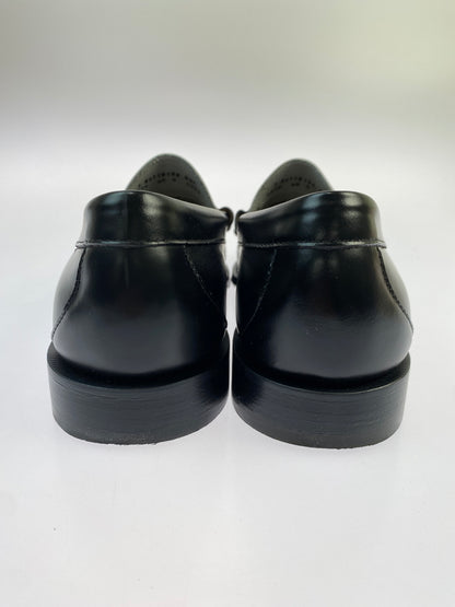 【中古品】【メンズ】 G.H.BASS & CO. ジーエイチバス WEEJUNS LARSON コインローファー 靴 シューズ 164-260531-AS-73-min サイズ：US10 カラー：ブラック/ホワイト 万代Net店