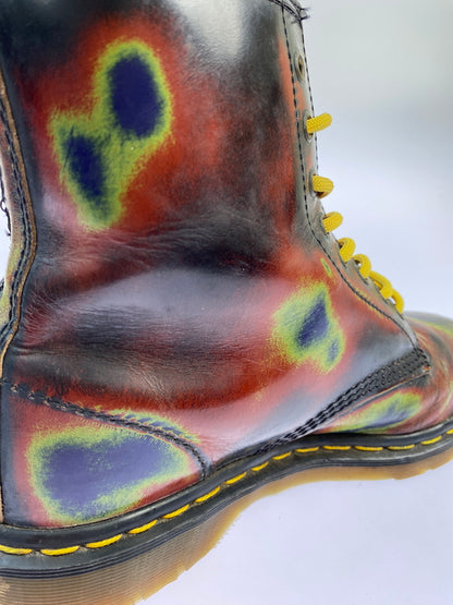 【中古品】【メンズ】 DR.MARTENS ドクターマーチン RUB OFF GRUNGE 8HOLE BOOTS 靴 シューズ ブーツ 164-260531-AS-75-min サイズ：下記参照 カラー：マルチカラー 万代Net店