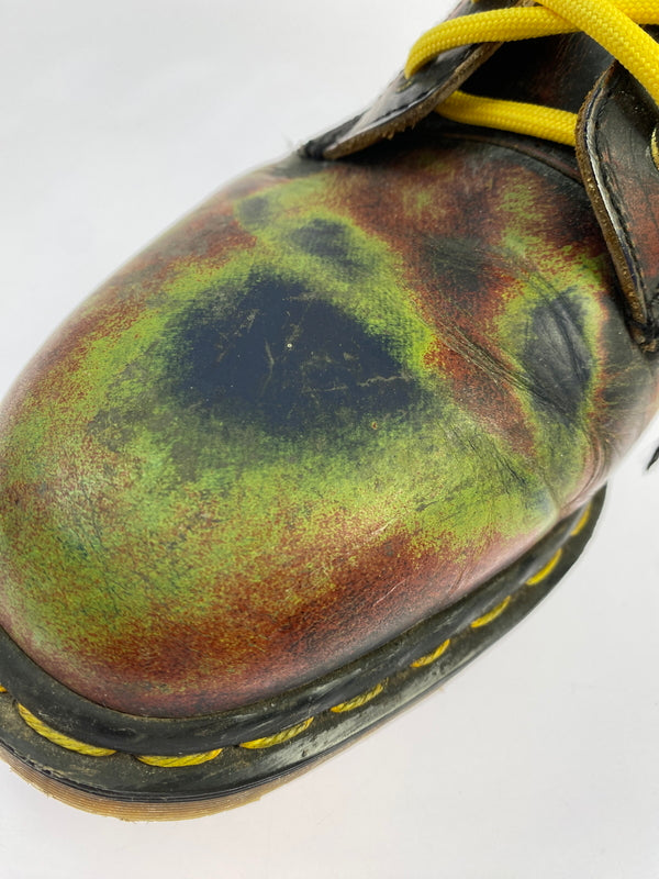 【中古品】【メンズ】 DR.MARTENS ドクターマーチン RUB OFF GRUNGE 8HOLE BOOTS 靴 シューズ ブーツ 164-260531-AS-75-min サイズ：下記参照 カラー：マルチカラー 万代Net店