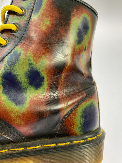 【中古品】【メンズ】 DR.MARTENS ドクターマーチン RUB OFF GRUNGE 8HOLE BOOTS 靴 シューズ ブーツ 164-260531-AS-75-min サイズ：下記参照 カラー：マルチカラー 万代Net店