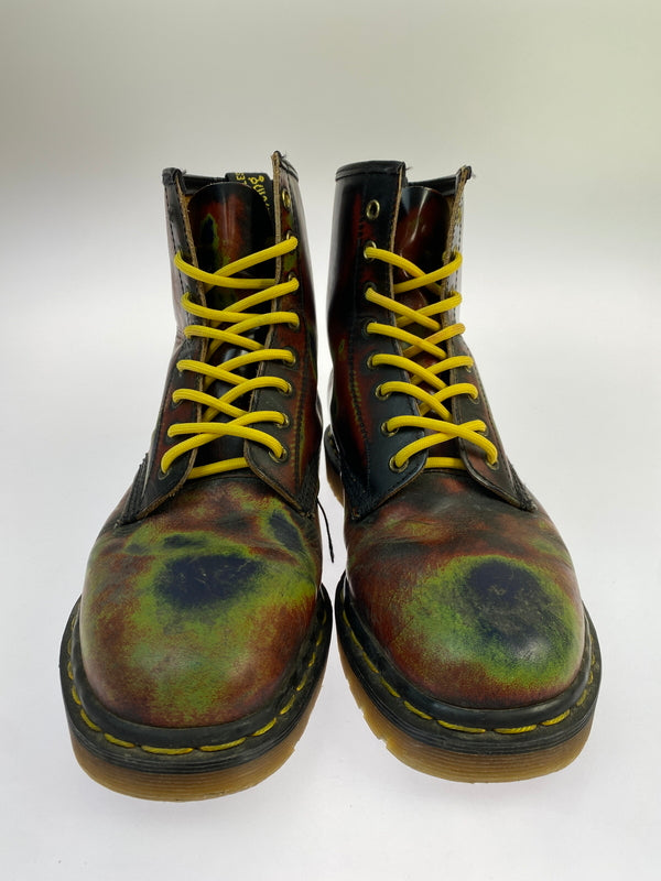 【中古品】【メンズ】 DR.MARTENS ドクターマーチン RUB OFF GRUNGE 8HOLE BOOTS 靴 シューズ ブーツ 164-260531-AS-75-min サイズ：下記参照 カラー：マルチカラー 万代Net店