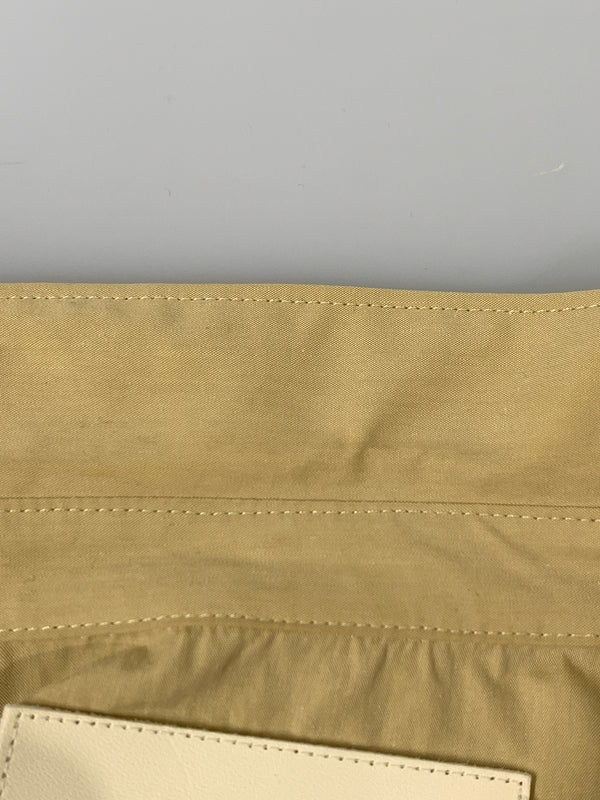 【中古品】【レディース】 LEINWANDE ラインヴァンド COTTON CROPPED SHIRTS 0224010402 コットン クロップド シャツ レディース トップス 170-260612-em-34-min サイズ：F カラー：マスタード 万代Net店