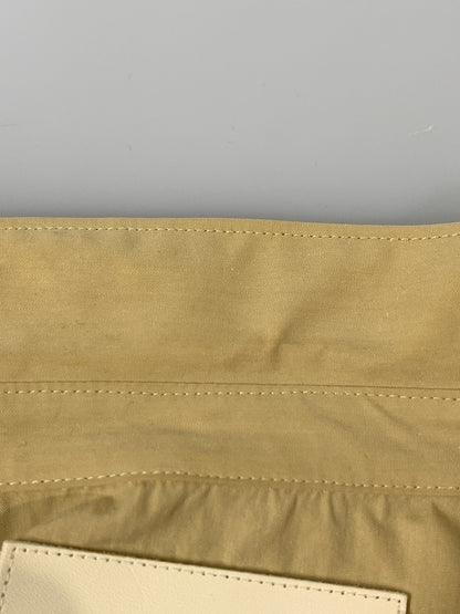 【中古品】【レディース】 LEINWANDE ラインヴァンド COTTON CROPPED SHIRTS 0224010402 コットン クロップド シャツ レディース トップス 170-260612-em-34-min サイズ：F カラー：マスタード 万代Net店