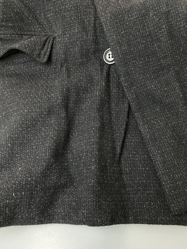 【中古品】【メンズ】 SUGAR CANE シュガーケーン 20OZ WOOL COVERT CHECK COAT SC14287 ウールコバートチェックコート アウター 145-260602-yn-18-min サイズ：42 カラー：ブラック 万代Net店