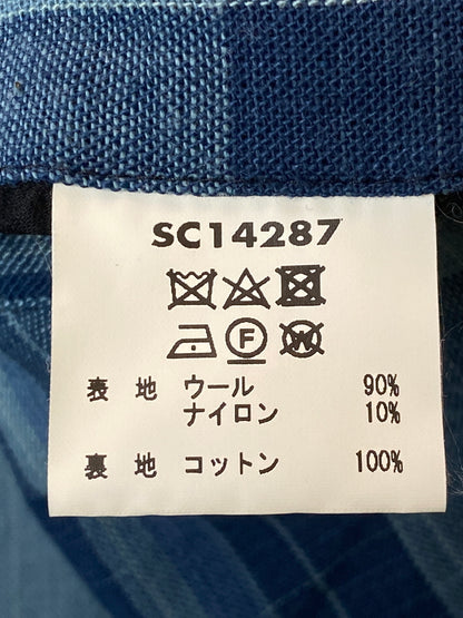 【中古品】【メンズ】 SUGAR CANE シュガーケーン 20OZ WOOL COVERT CHECK COAT SC14287 ウールコバートチェックコート アウター 145-260602-yn-18-min サイズ：42 カラー：ブラック 万代Net店