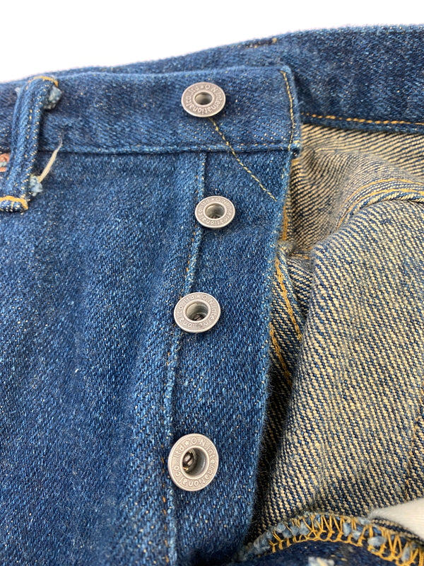 【中古品】【メンズ】 ONI DENIM オニ デニム RELAX TAPERED DENIM PANT ONI-122ZR-S リラックステーパード 20オンス デニムパンツ メンズ ボトムス ジーパン ジーンズ 156-260612-em-30-min サイズ：32 カラー：インディゴブルー 万代Net店