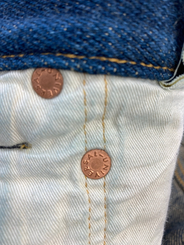 【中古品】【メンズ】 ONI DENIM オニ デニム RELAX TAPERED DENIM PANT ONI-122ZR-S リラックステーパード 20オンス デニムパンツ メンズ ボトムス ジーパン ジーンズ 156-260612-em-30-min サイズ：32 カラー：インディゴブルー 万代Net店