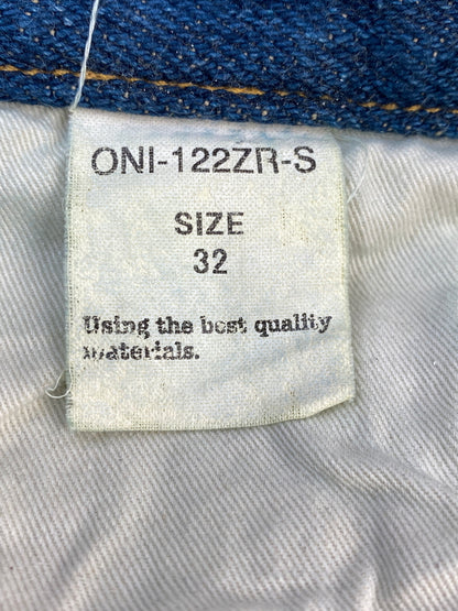 【中古品】【メンズ】 ONI DENIM オニ デニム RELAX TAPERED DENIM PANT ONI-122ZR-S リラックステーパード 20オンス デニムパンツ メンズ ボトムス ジーパン ジーンズ 156-260612-em-30-min サイズ：32 カラー：インディゴブルー 万代Net店