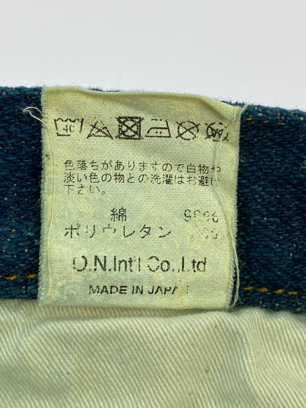 【中古品】【メンズ】 ONI DENIM オニ デニム RELAX TAPERED DENIM PANT ONI-122ZR-S リラックステーパード 20オンス デニムパンツ メンズ ボトムス ジーパン ジーンズ 156-260612-em-30-min サイズ：32 カラー：インディゴブルー 万代Net店
