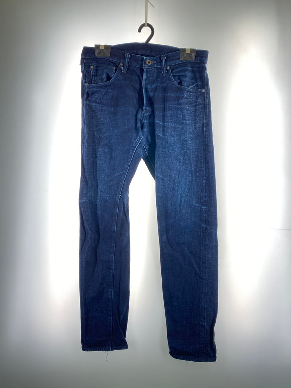【中古品】【メンズ】 ONI DENIM オニ デニム RELAX TAPERED DENIM PANT ONI-612 リラックス テーパード デニム パンツ メンズ ボトムス ジーンズ ジーパン 156-260612-em-31-min サイズ：32 カラー：インディゴブルー 万代Net店