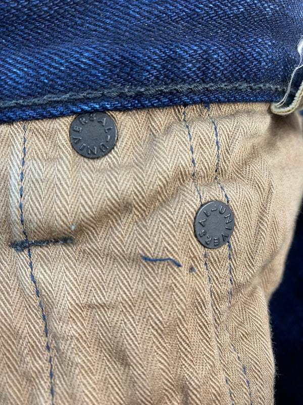 【中古品】【メンズ】 ONI DENIM オニ デニム RELAX TAPERED DENIM PANT ONI-612 リラックス テーパード デニム パンツ メンズ ボトムス ジーンズ ジーパン 156-260612-em-31-min サイズ：32 カラー：インディゴブルー 万代Net店