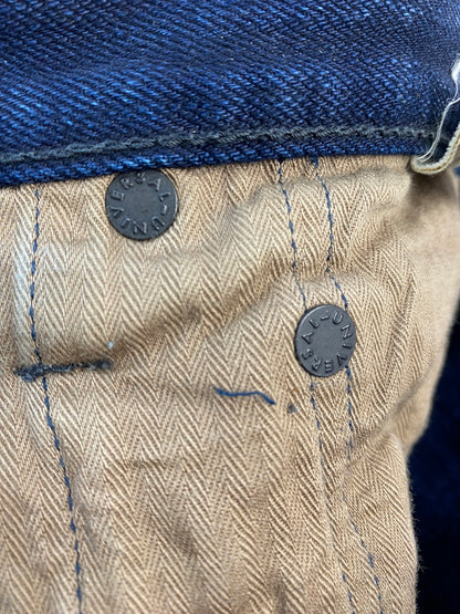 【中古品】【メンズ】 ONI DENIM オニ デニム RELAX TAPERED DENIM PANT ONI-612 リラックス テーパード デニム パンツ メンズ ボトムス ジーンズ ジーパン 156-260612-em-31-min サイズ：32 カラー：インディゴブルー 万代Net店