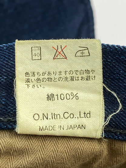 【中古品】【メンズ】 ONI DENIM オニ デニム RELAX TAPERED DENIM PANT ONI-612 リラックス テーパード デニム パンツ メンズ ボトムス ジーンズ ジーパン 156-260612-em-31-min サイズ：32 カラー：インディゴブルー 万代Net店