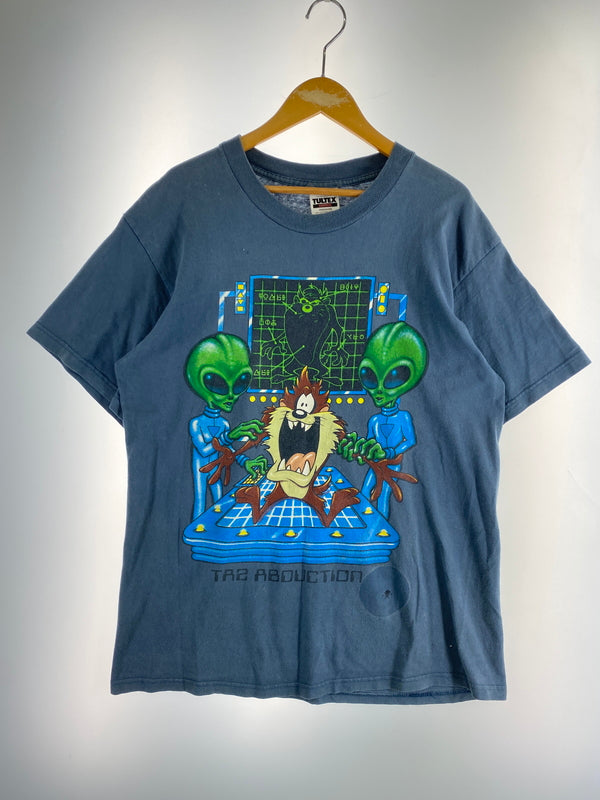 【中古品】【メンズ】 TULTEX タルテックス TAZ ABDUCT ALIEN SS TEE 半袖Tシャツ ショートスリーブ 146-260604-AS-22-min サイズ：L カラー：ブルーグレー 万代Net店