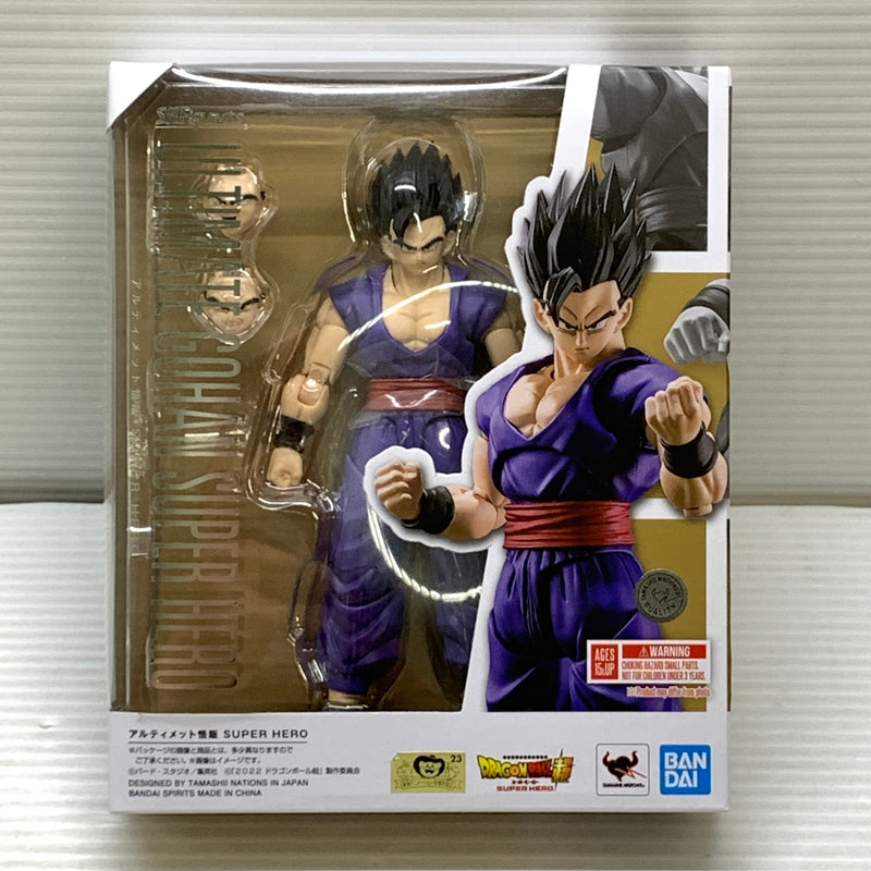 【現状渡し品】 ドラゴンボール超 S.H.figuarts アルティメット悟飯 SUPER HERO バンダイ フィギュアーツ 魂ウェブ商店 フィギュア 050-260803-em-04-min 万代Net店