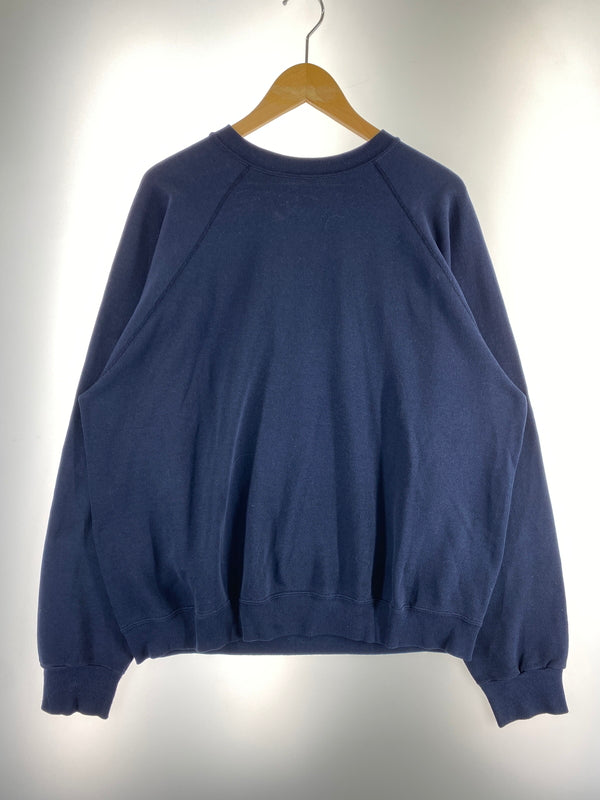 【中古品】【メンズ】 ARTEX アーテックス 80S SNOOPY BUFFALO SWEATSHIRT 80年代 スヌーピー バッファロー スウェットシャツ メンズ 長袖 トップス 146-260612-em-23-min サイズ：XL カラー：ネイビー 万代Net店