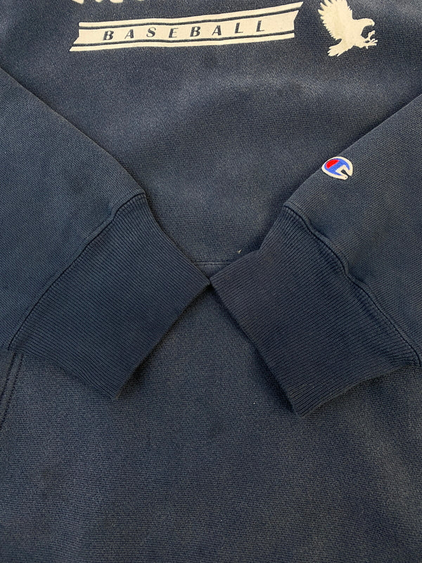 【現状渡し品】【メンズ】 CHAMPION チャンピオン 00S KIRKWOOD REVERSE WEAVE SWEATSHIRT 00年代 カークウッド リバースウィーブ スウェットシャツ メンズ トップス パーカー フーディー 146-260612-em-26-min サイズ：XL カラー：ネイビー 万代Net店