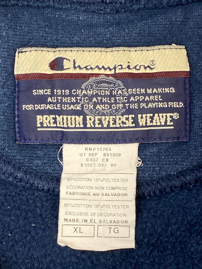 【現状渡し品】【メンズ】 CHAMPION チャンピオン 00S KIRKWOOD REVERSE WEAVE SWEATSHIRT 00年代 カークウッド リバースウィーブ スウェットシャツ メンズ トップス パーカー フーディー 146-260612-em-26-min サイズ：XL カラー：ネイビー 万代Net店