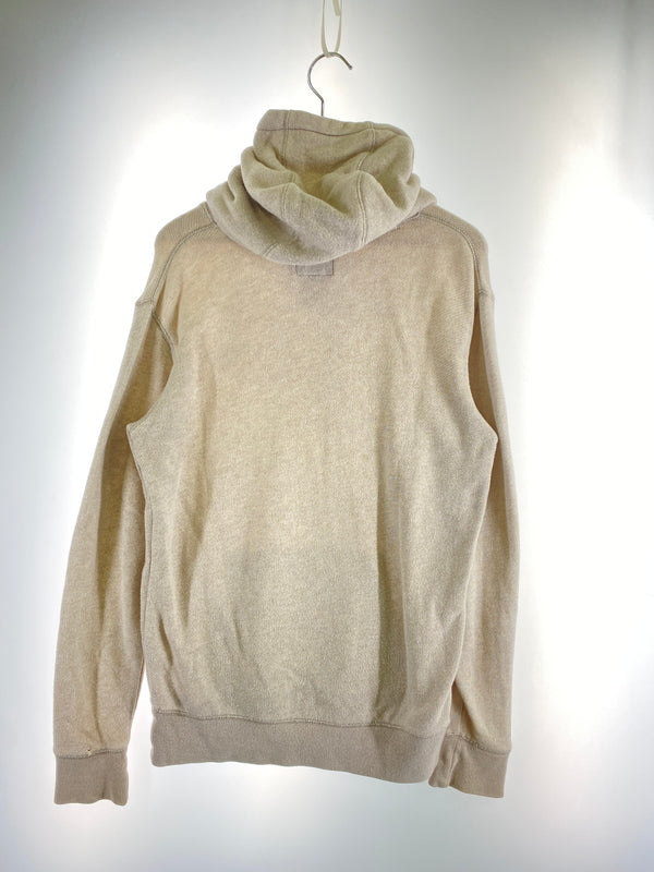 【現状渡し品】【メンズ】 STUSSY ステューシー 前V LOGO HOODIE プルオーバーパーカー 142-260604-AS-19-min サイズ：S カラー：ベージュ 万代Net店