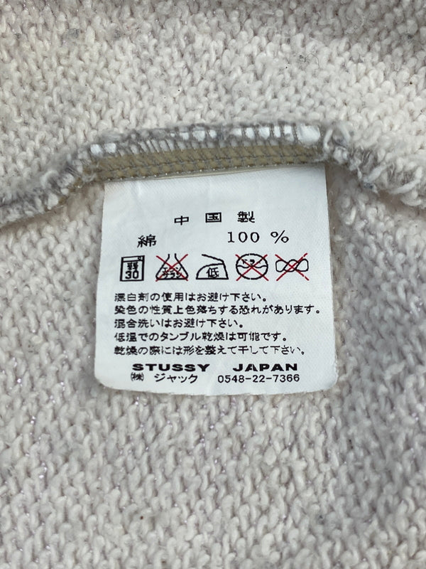 【現状渡し品】【メンズ】 STUSSY ステューシー 前V LOGO HOODIE プルオーバーパーカー 142-260604-AS-19-min サイズ：S カラー：ベージュ 万代Net店