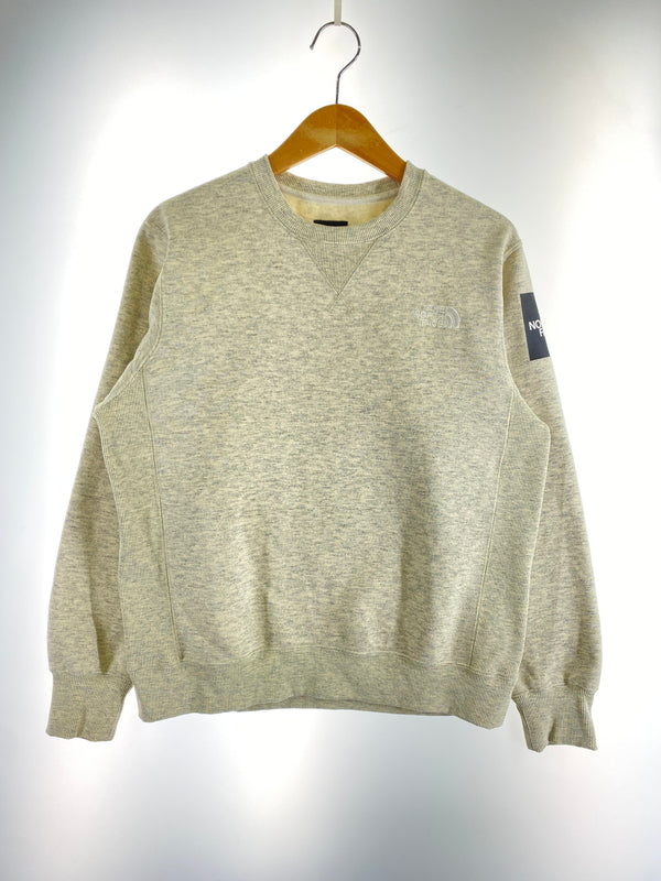 【中古品】【メンズ】 THE NORTH FACE ザ・ノースフェイス NT61931 SQUARE LOGO CREW スウェット トレーナー 144-260604-AS-20-min サイズ：M カラー：グレー 万代Net店