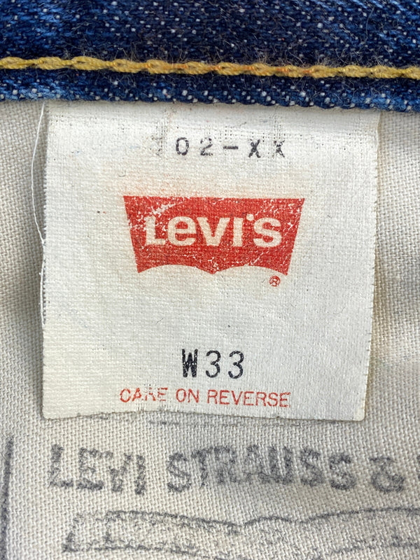【中古品】【メンズ】 LEVI'S リーバイス 702-XX DENIM PANT デニムパンツ ジーパン メンズ ジーンズ 157-260612-em-32-min サイズ：W33×L36 カラー：インディゴブルー 万代Net店