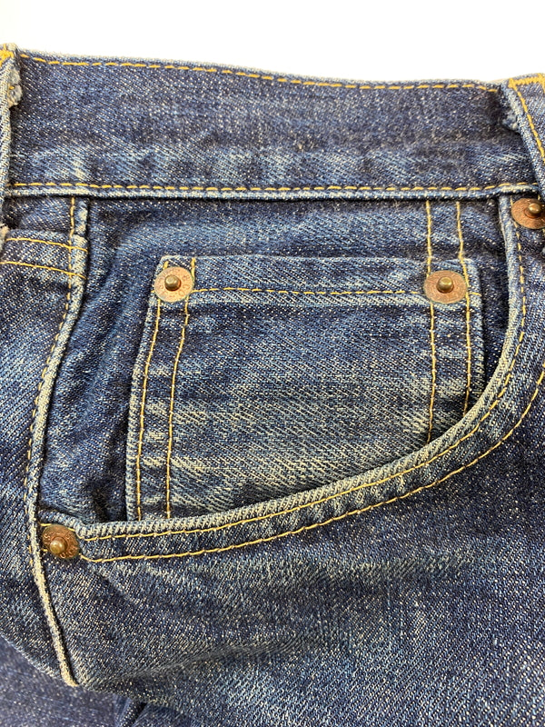 【中古品】【メンズ】 LEVI'S リーバイス 702-XX DENIM PANT デニムパンツ ジーパン メンズ ジーンズ 157-260612-em-32-min サイズ：W33×L36 カラー：インディゴブルー 万代Net店