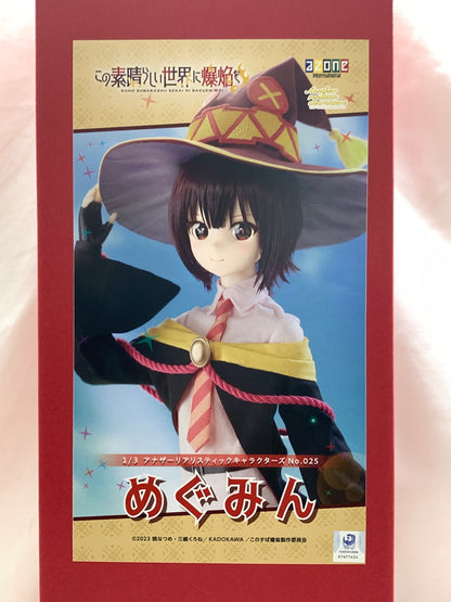 【中古品】 アナザーリアリスティックキャラクターズ No.025 めぐみん 1/3スケールドール フィギュア 人形 この素晴らしい世界に爆焔を！ 053-260918-em-21-min 万代Net店