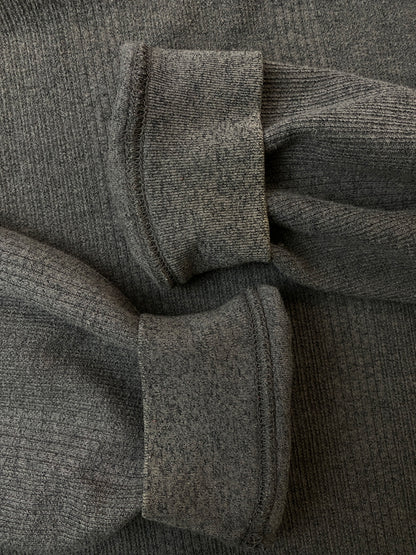 【中古品】【メンズ】 KNIGHTSBRIDGE ナイツブリッジ LS KNIT POLO 長袖 ニット ポロ メンズ ポロシャツ トップス 146-260717-em-44-min サイズ：Ｌ カラー：チャコール 万代Net店