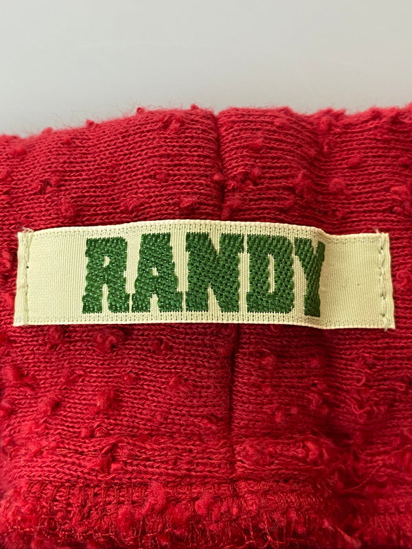 【中古品】【メンズ】 RANDY ランディ 24AW MUSCLE PANTS AW24-RPT04 マッスルパンツ ボトムス 151-260602-yn-23-min サイズ：2 カラー：レッド 万代Net店