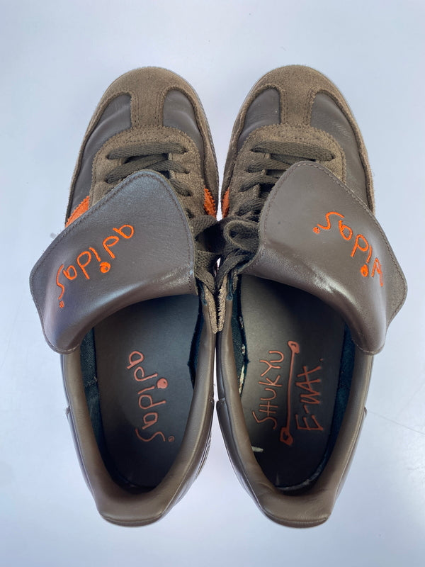 【中古品】【メンズ/レディース】 ADIDASS アディダス × SHUKYU シュウキュウ ×E-WAX HP6694 HANDBALL SPEZIAL 靴 シューズ スニーカー 161-260531-AS-71-min サイズ：25.5cm カラー：ブラウン 万代Net店